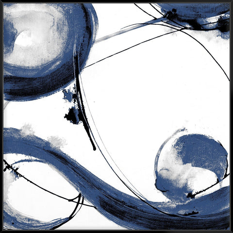 Blue Calligraphy I