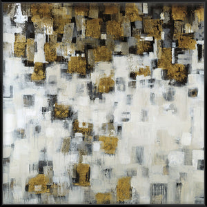 City Nights Gold 103X103Cm / Black