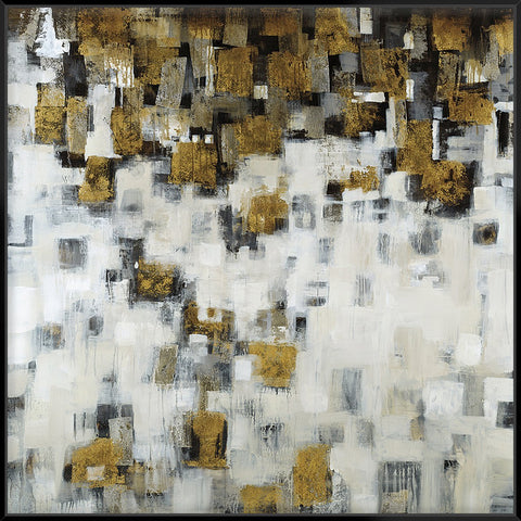 City Nights Gold 103X103Cm / Black