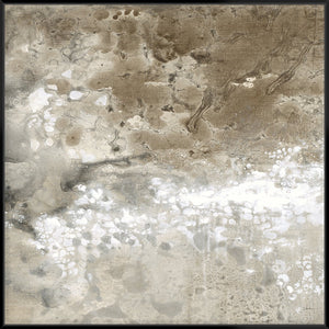 Earthen Ii 103X103Cm / Black