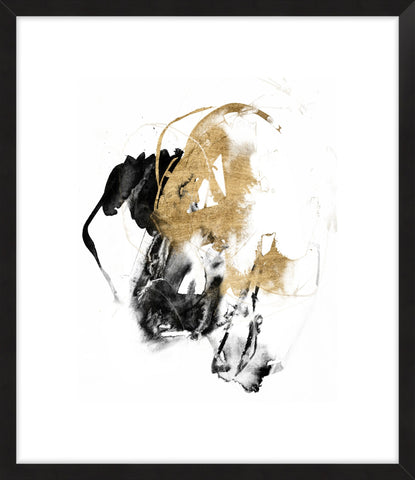 Black & Gold Splash II