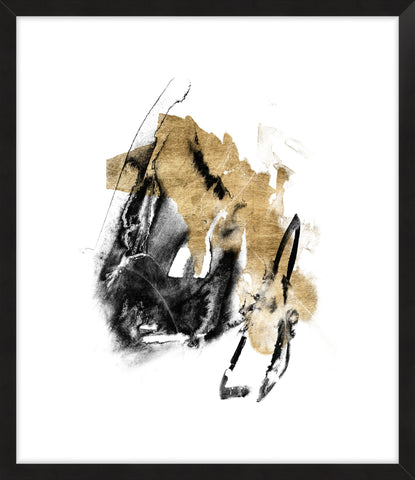 Black & Gold Splash IV