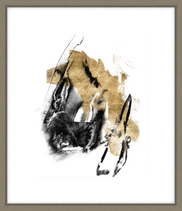 Black & Gold Splash IV