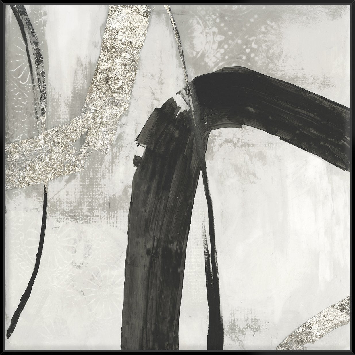 Black Ink Ii 103X103Cm /