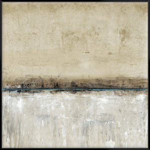 Blue Line Ii 103X103Cm / Black