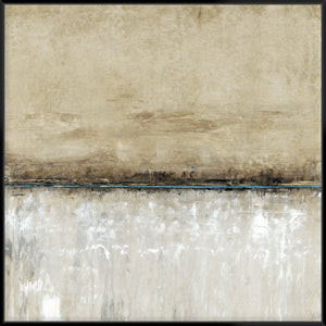 Blue Line I 103X103Cm / Black
