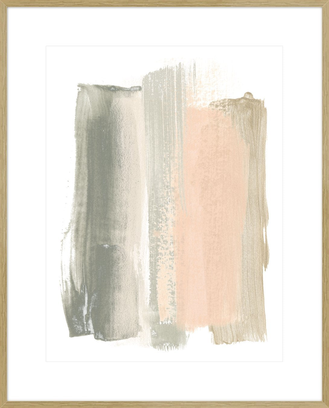 Blush Abstract Viii