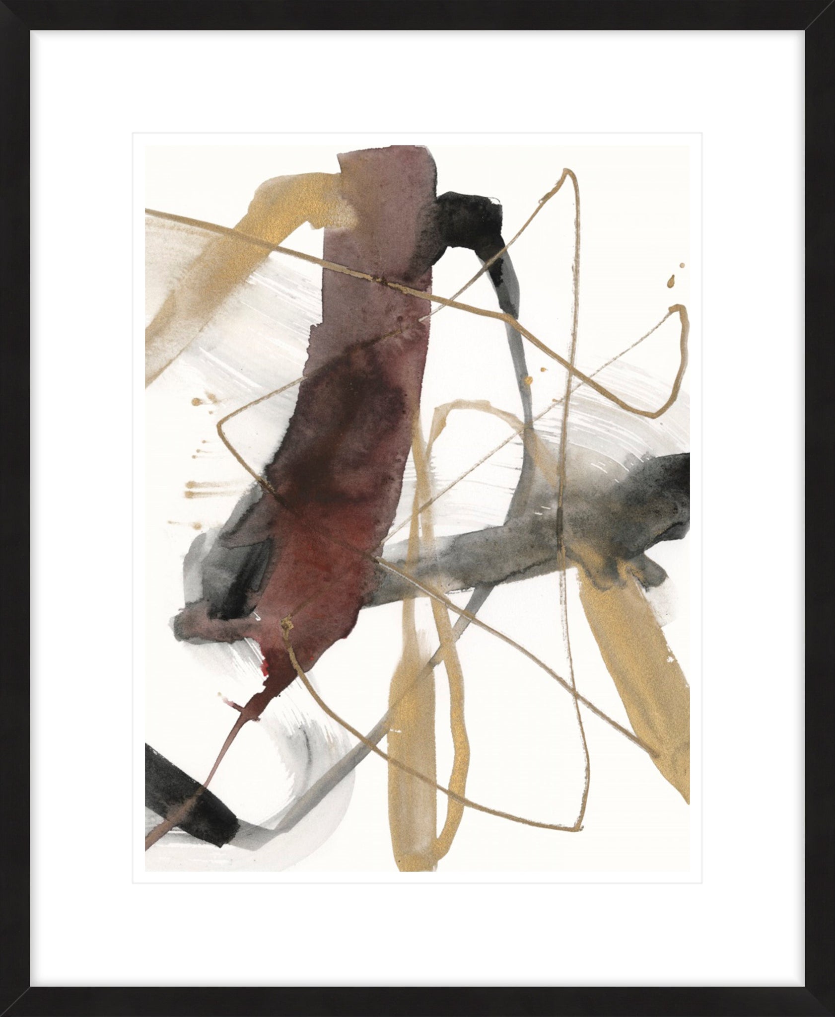 Burgundy Interjection II