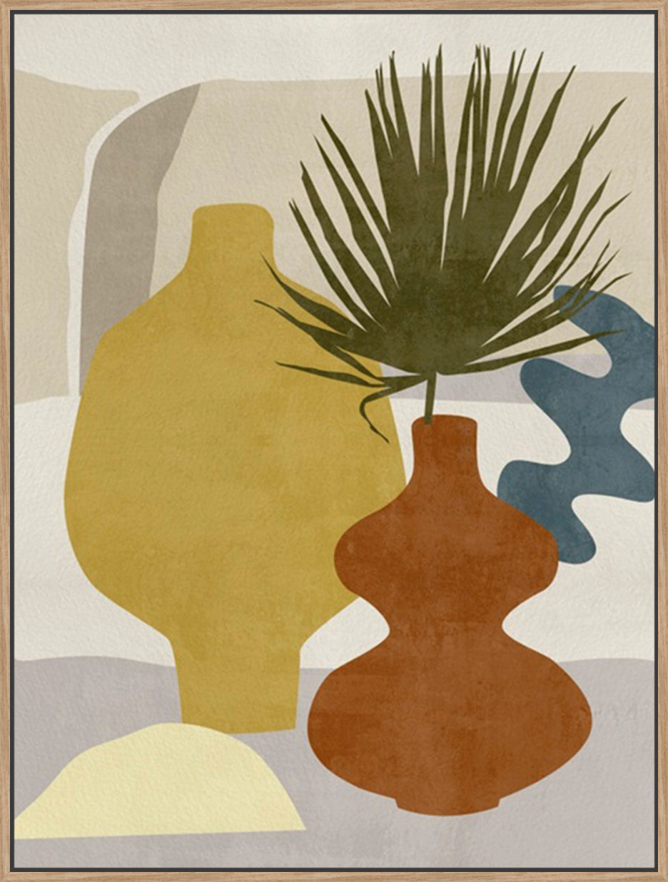 Decorated Vases II - Canvas