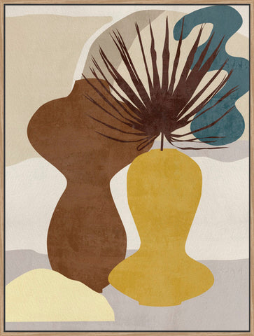 Decorated Vases IV - Canvas