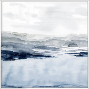 Faded Horizon I 103X103Cm / White