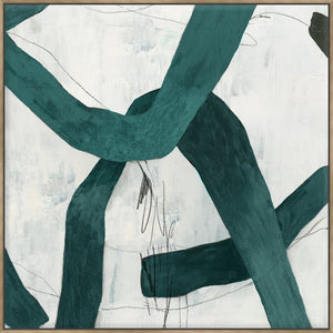 Green Bow II 103x103cm  / Natural