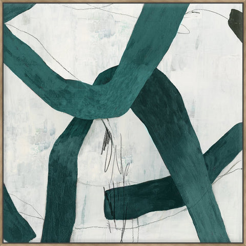Green Bow II 103x103cm  / Natural