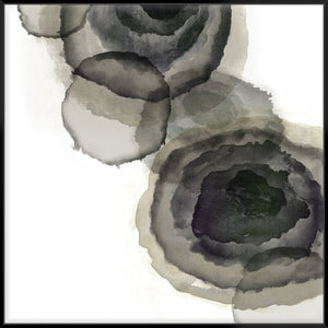 Ink Stains I 103X103Cm / Black