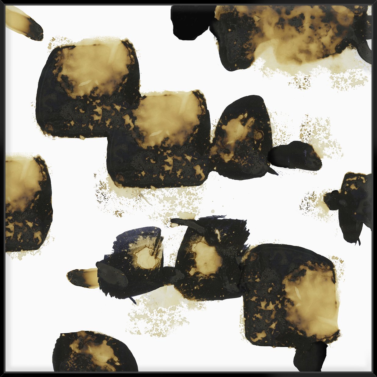 Inukshuk Ii 103X103Cm / Black