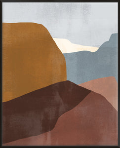 Sedona Colorblock III - Canvas