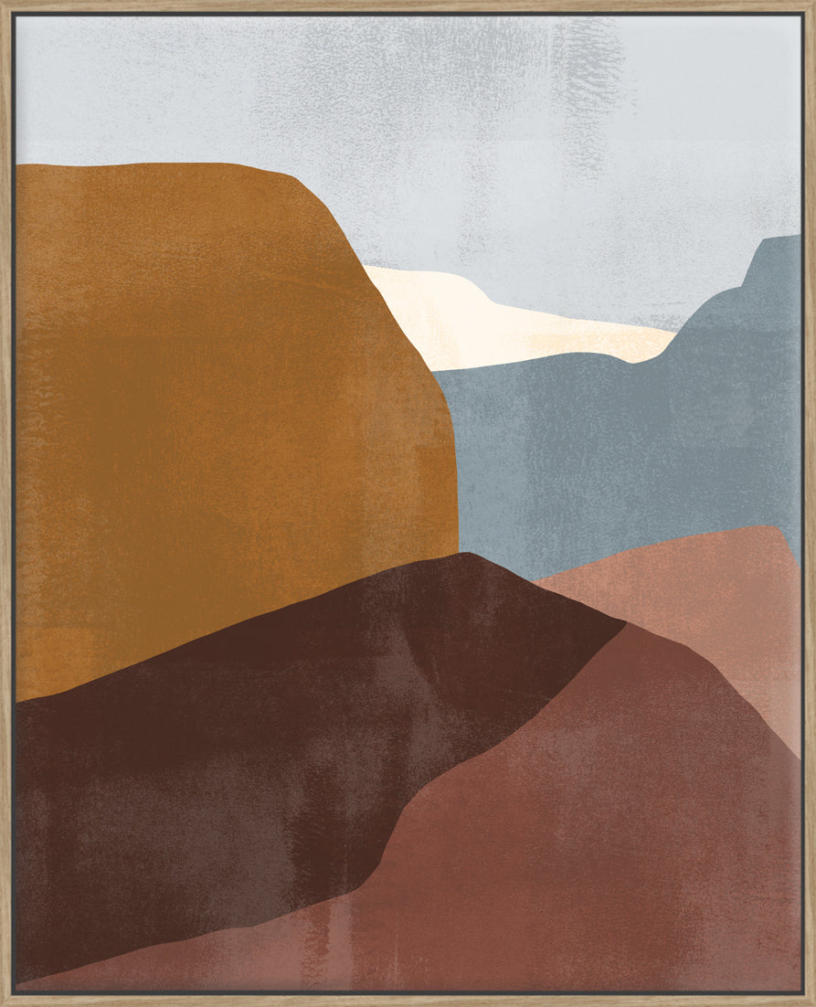 Sedona Colorblock III - Canvas