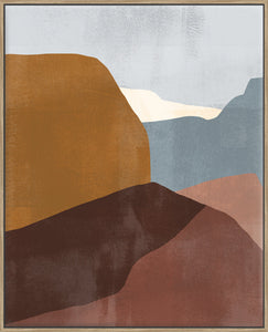Sedona Colorblock III - Canvas