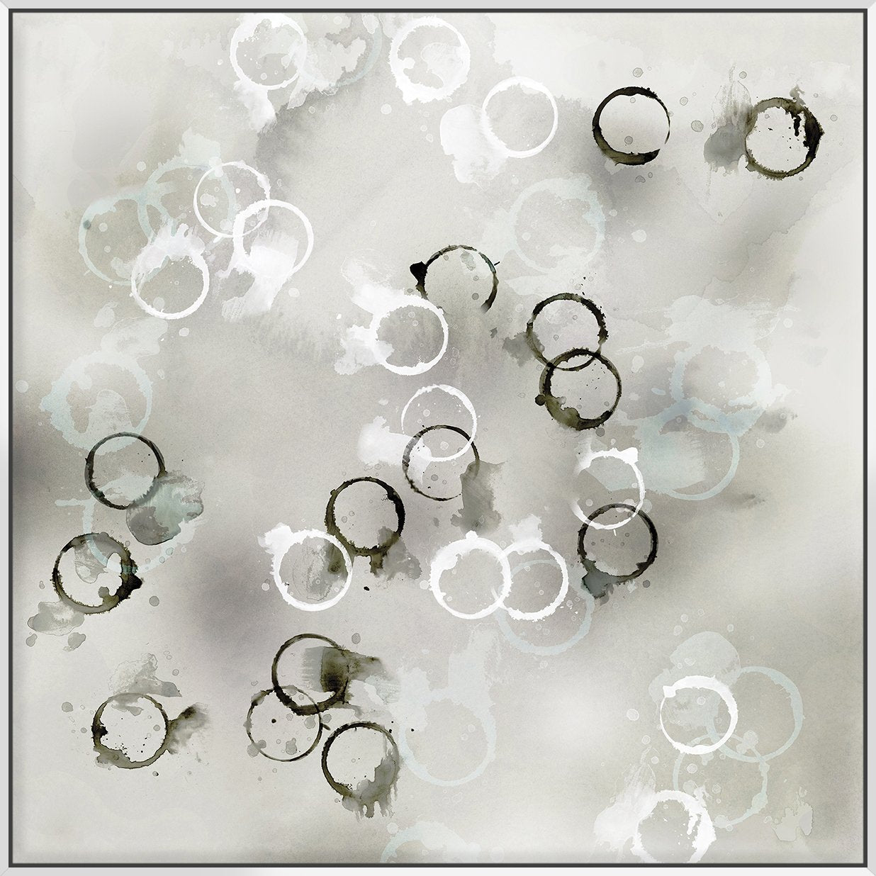 Stains Ii 103X103Cm / White