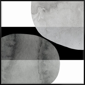 Stone Age Iii 103X103Cm / Black