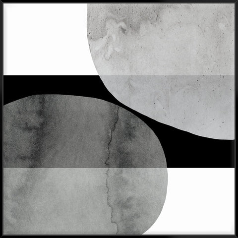 Stone Age Iii 103X103Cm / Black