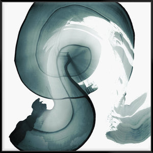 Swirl Iv 103X103Cm / Black