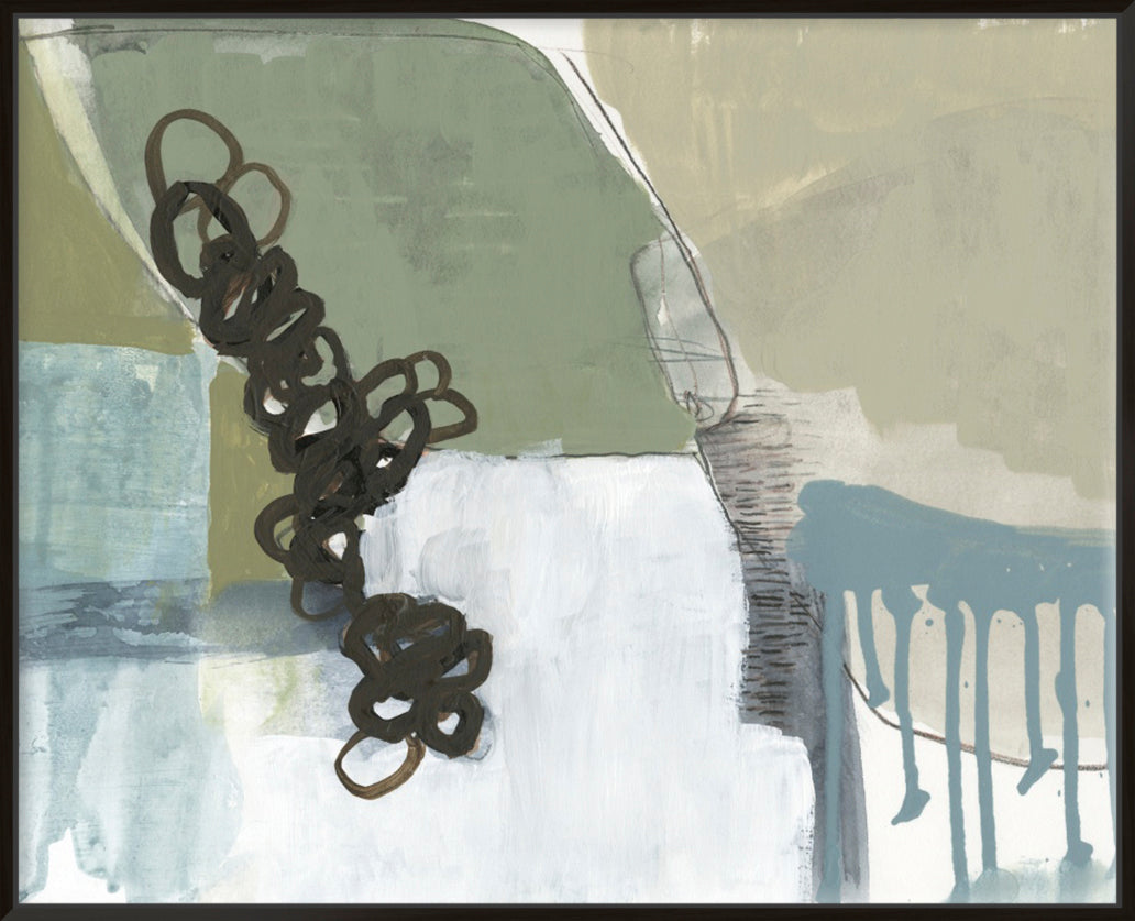 Umber Links I Canvas