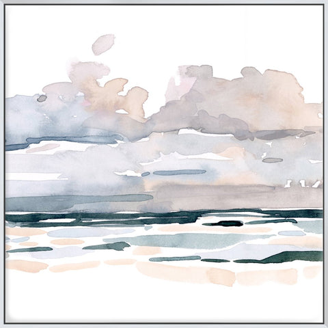 Soft Coastal Abstract II  - Canvas