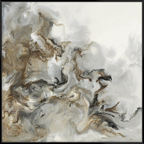 With Me Again 103X103Cm / Black