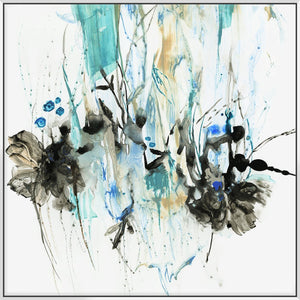 Water Splash Ii 103X103Cm / White