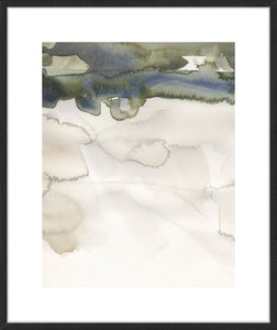 Watercolor Abstract Horizon IV