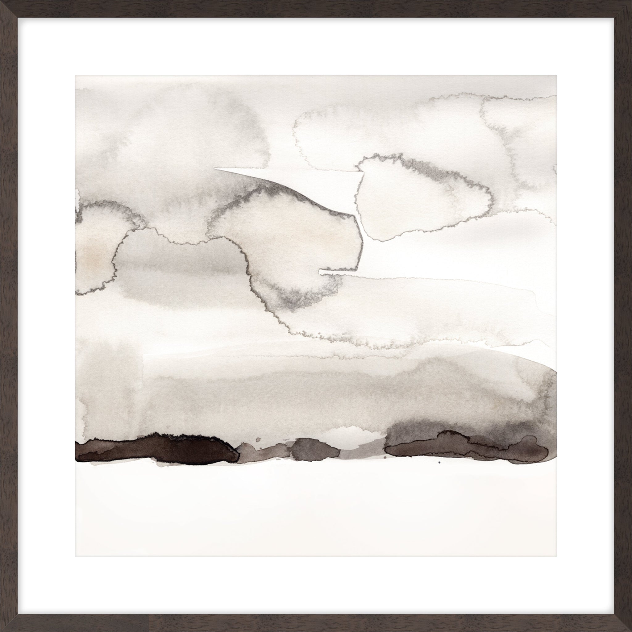 Watercolor Abstract Horizon I