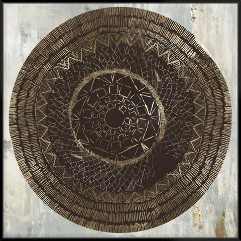 Zulu Gold Ii 103X103Cm / Black