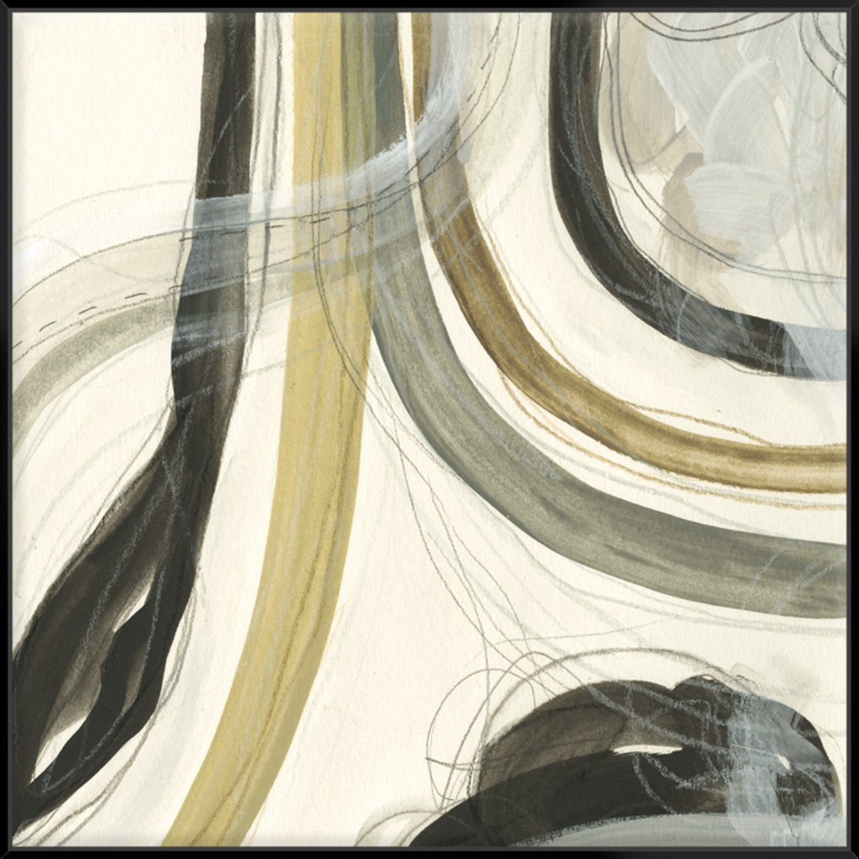 Neutral Lines II - Canvas