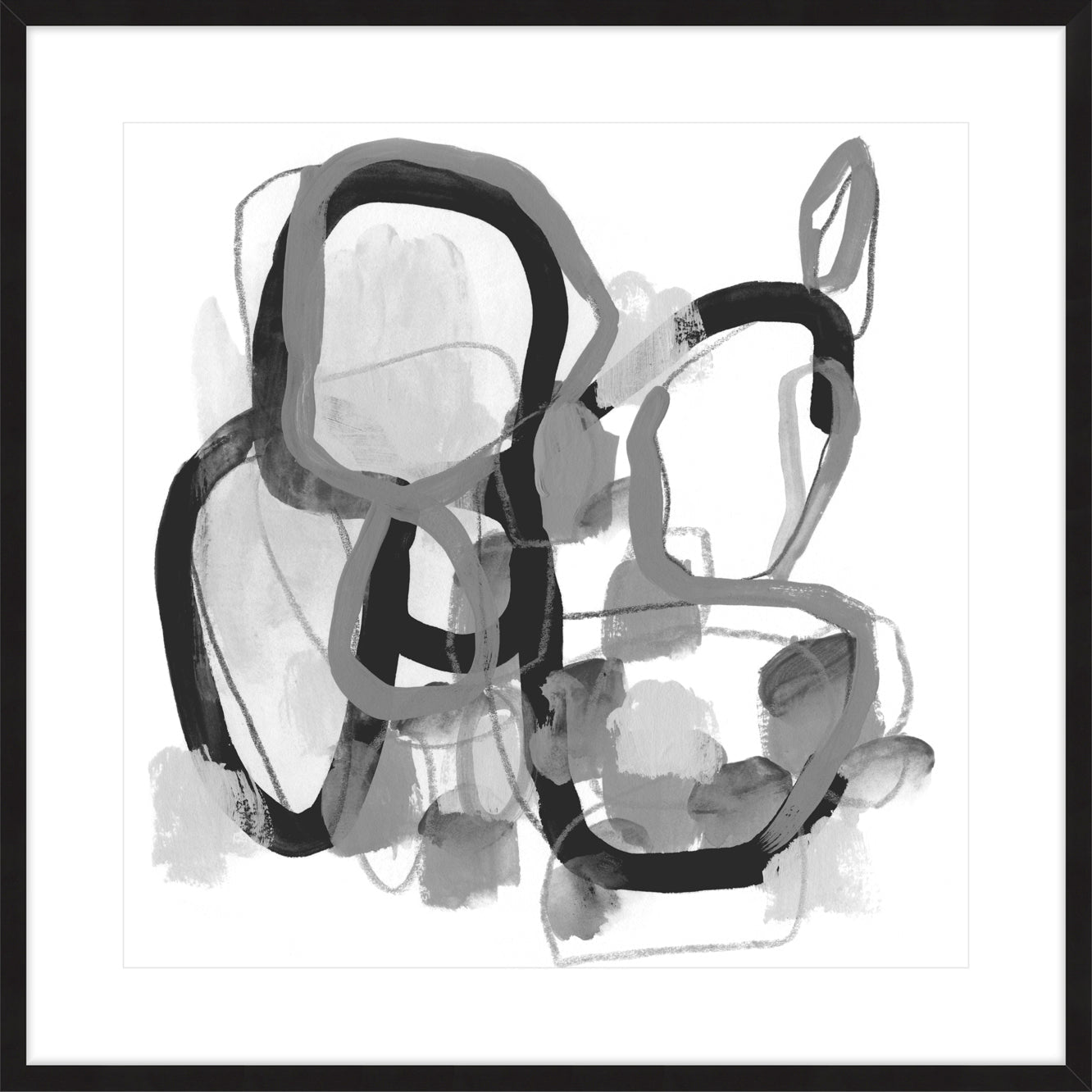 Black & Grey Pendulum I