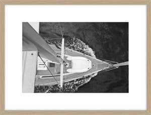 Top View Of Sailing Boat