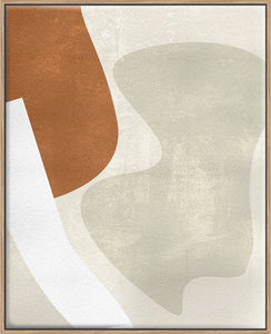 Beige Structure II - Canvas