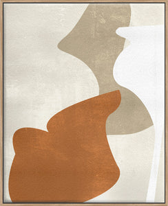 Beige Structure III - Canvas