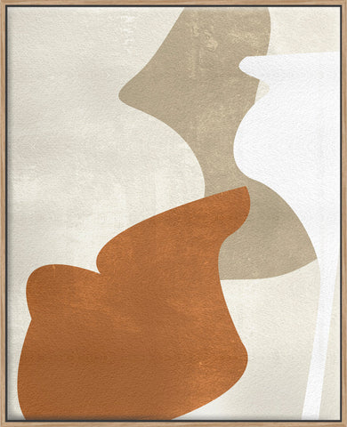Beige Structure III - Canvas