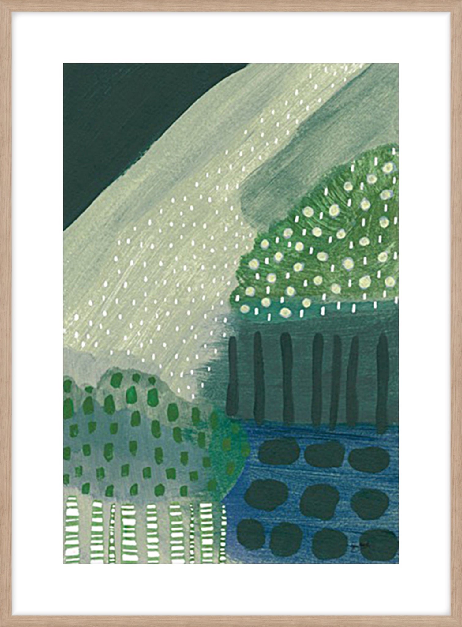 Salt Shrub III Green