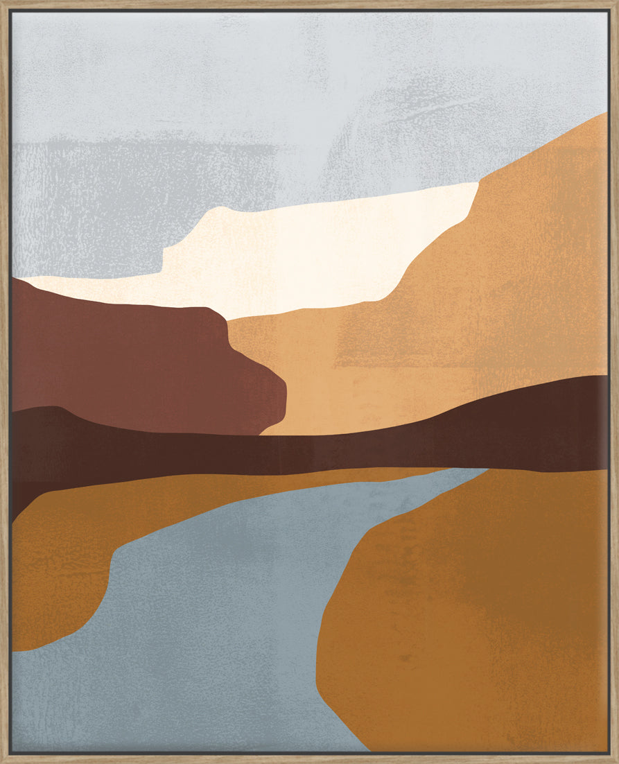 Sedona Colorblock IV - Canvas